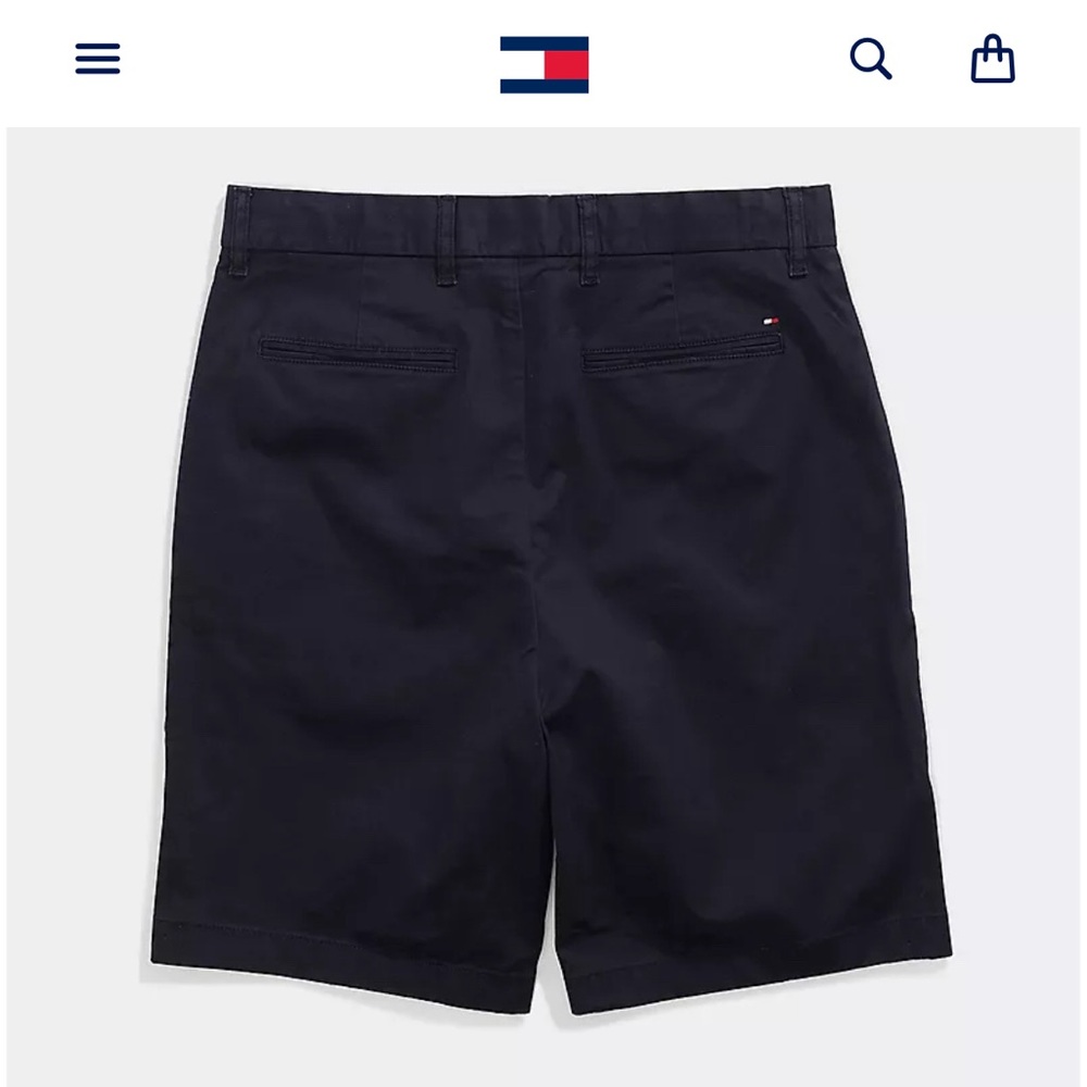 TOMMY HILFIGER NAVY SHORTS MEN’S 34